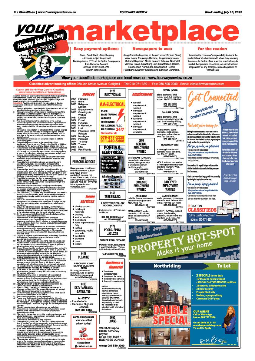 Fourways Review July 15 2022 page 6