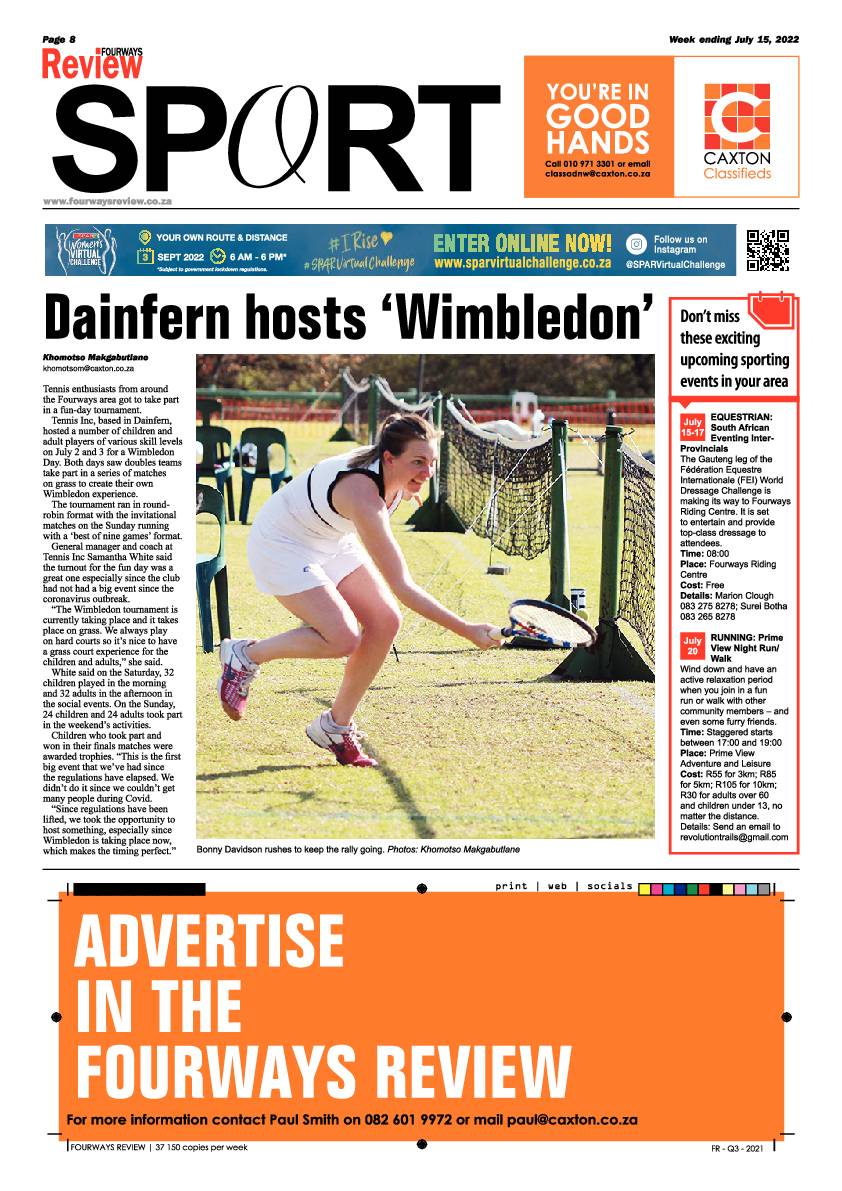 Fourways Review July 15 2022 page 8