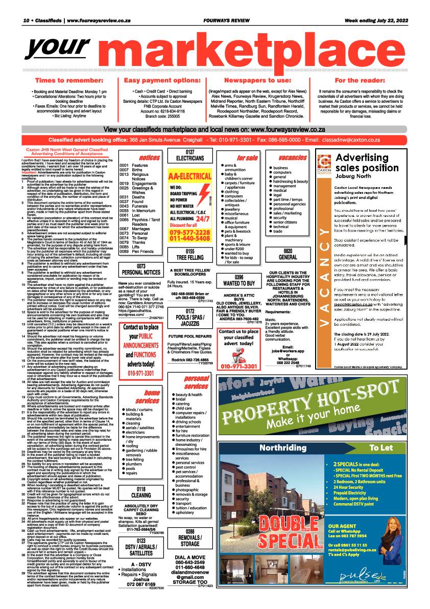 Fourways Review July 22 2022 page 10