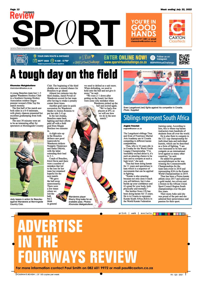 Fourways Review July 22 2022 page 12