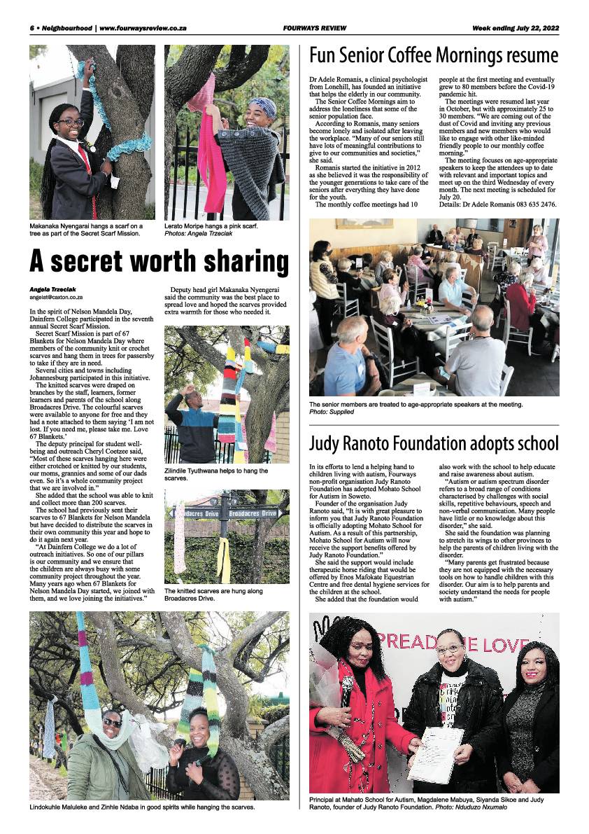 Fourways Review July 22 2022 page 6