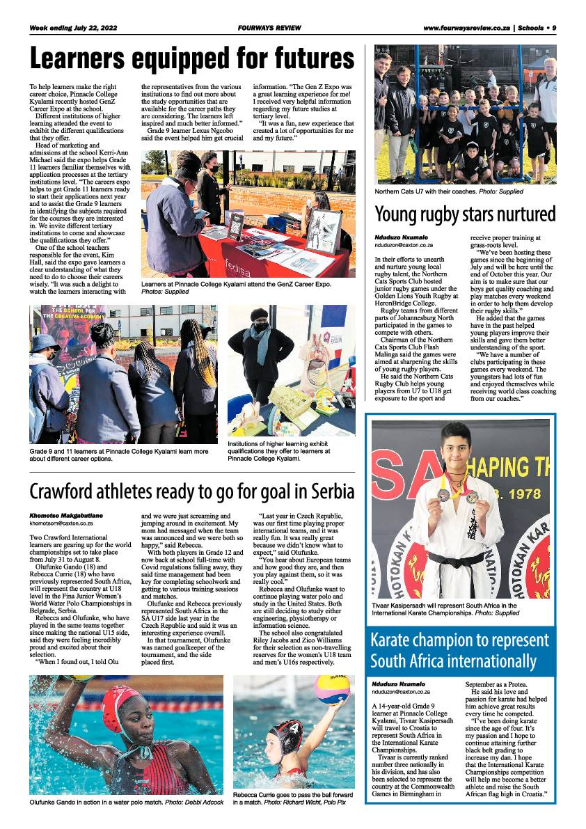Fourways Review July 22 2022 page 9