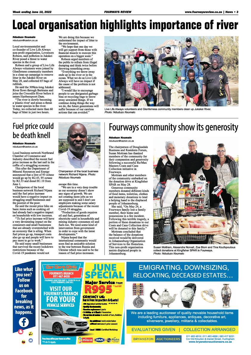 Fourways Review June 10 2022 page 3