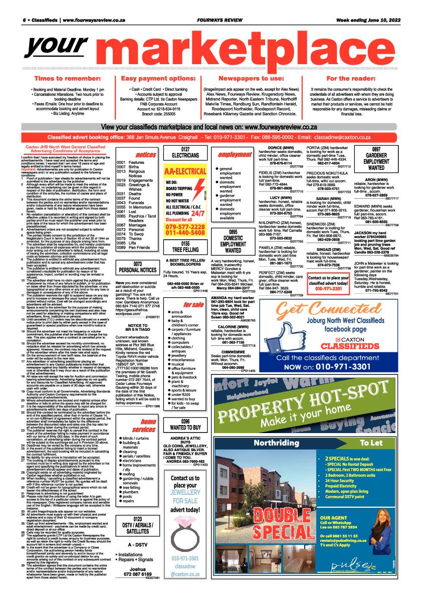 Fourways Review June 10 2022 page 6