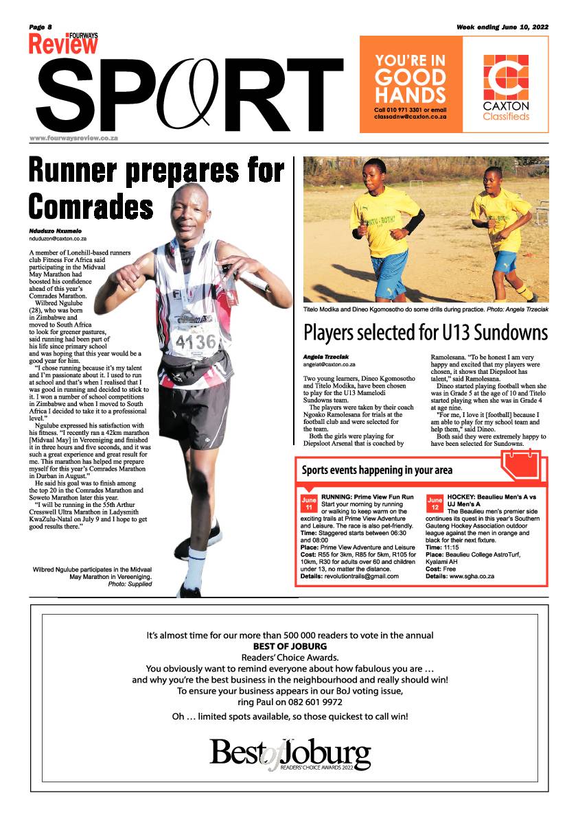 Fourways Review June 10 2022 page 8