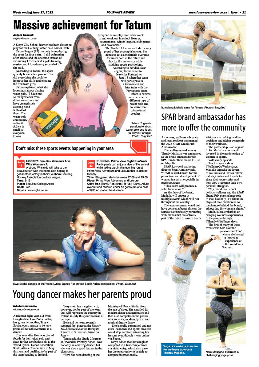 Fourways Review June 17 2022 page 11