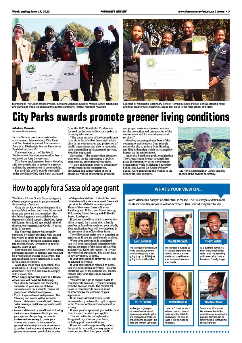 Fourways Review June 17 2022 page 3
