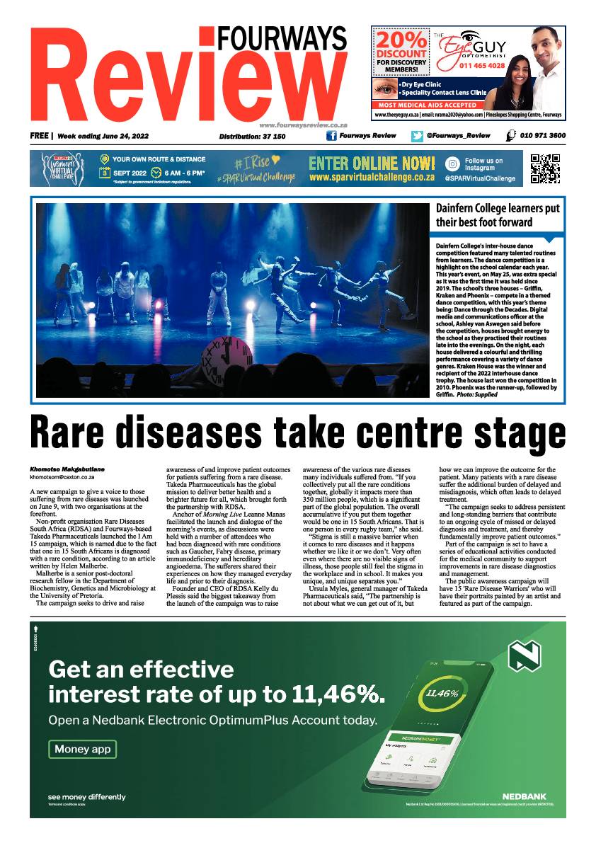 Fourways Review June 24 2022 page 1