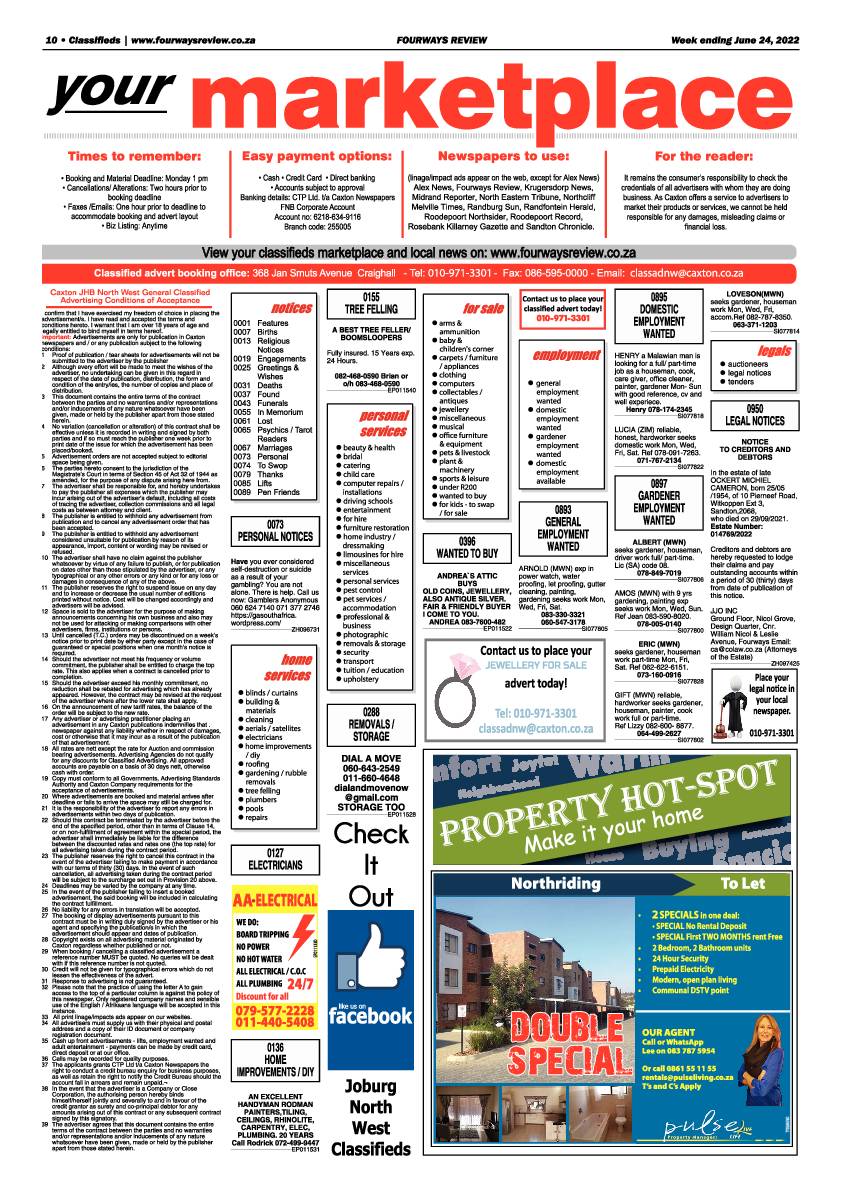 Fourways Review June 24 2022 page 10