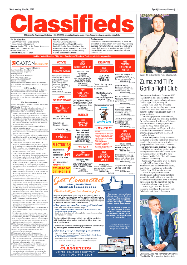 Fourways Review May 26 2023 page 11