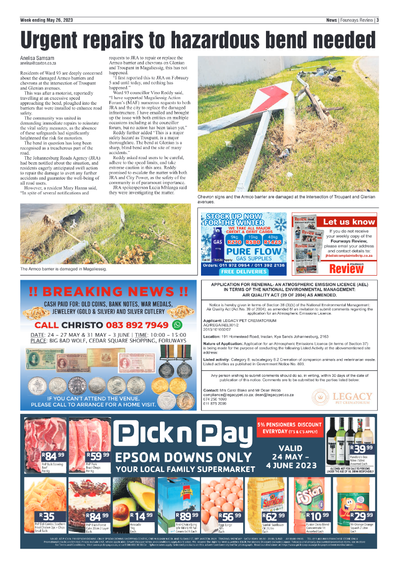 Fourways Review May 26 2023 page 3