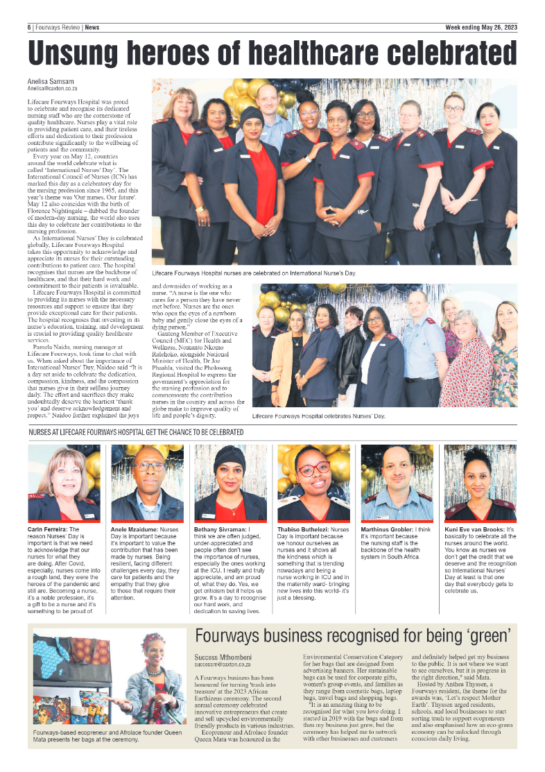 Fourways Review May 26 2023 page 6