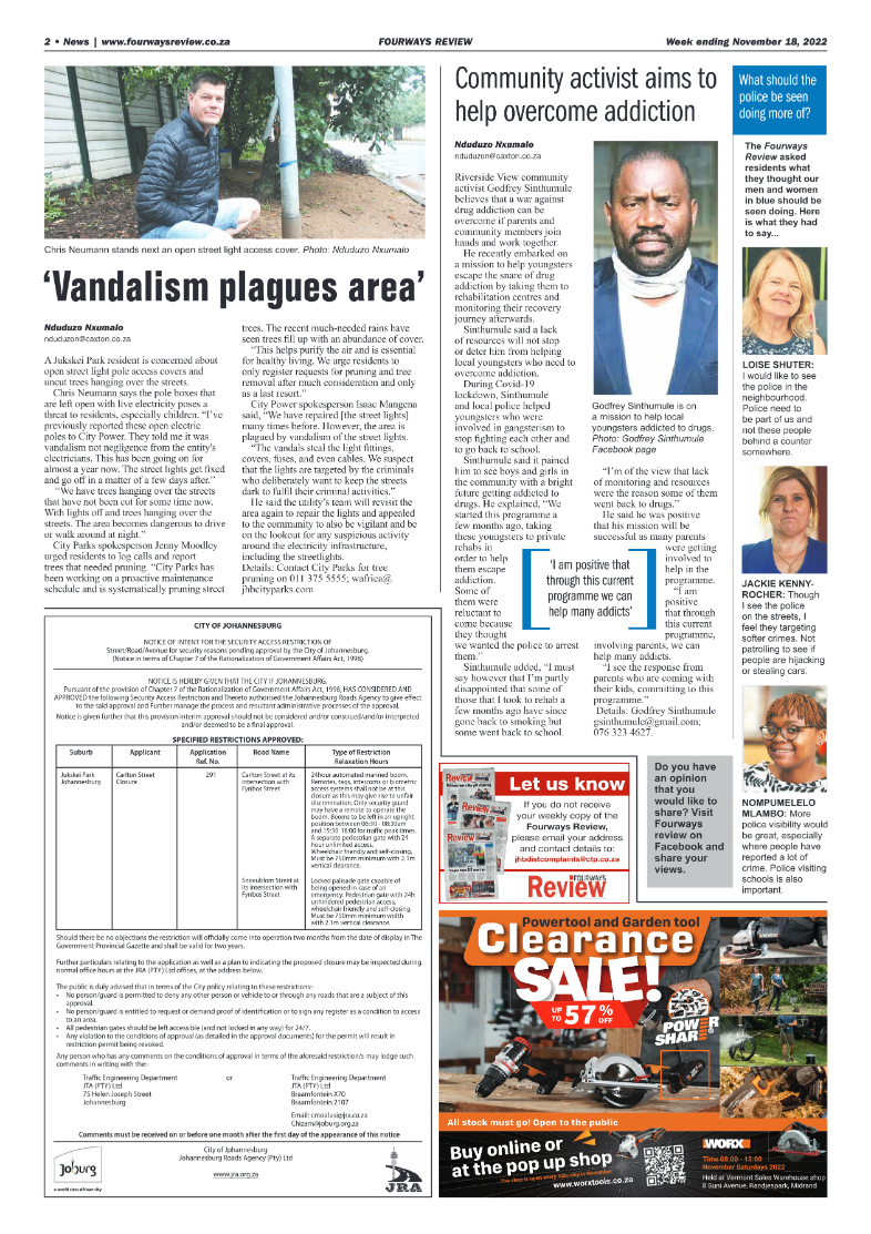 Fourways Review Nov 18 2022 page 2