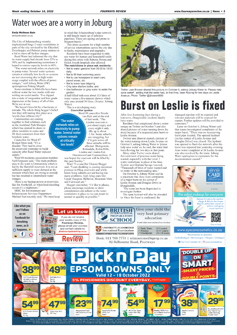 Fourways Review Oct 14 2022 page 3