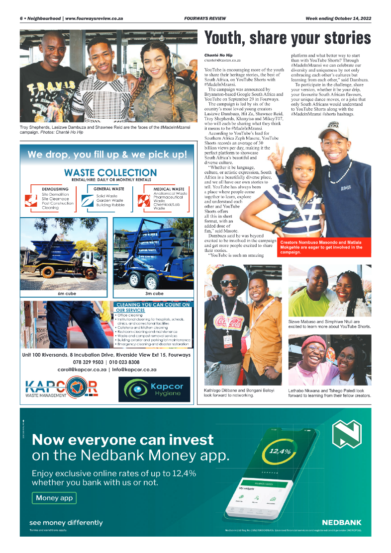 Fourways Review Oct 14 2022 page 6