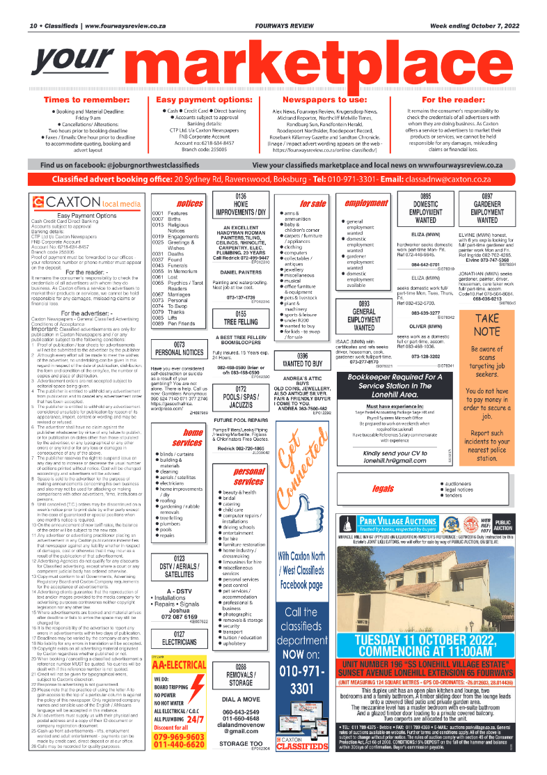 Fourways Review October 7 2022 page 10