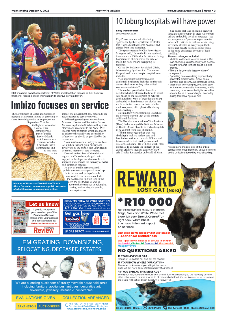 Fourways Review October 7 2022 page 3
