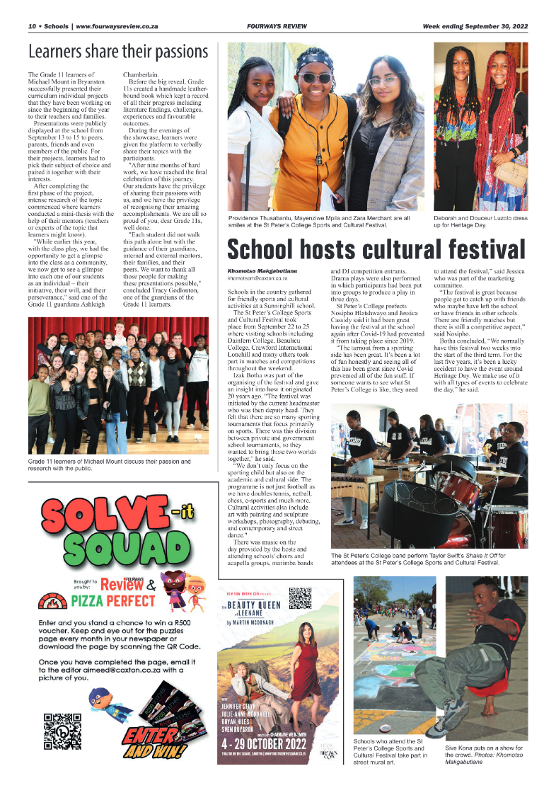Fourways Review September 30 2022 page 10