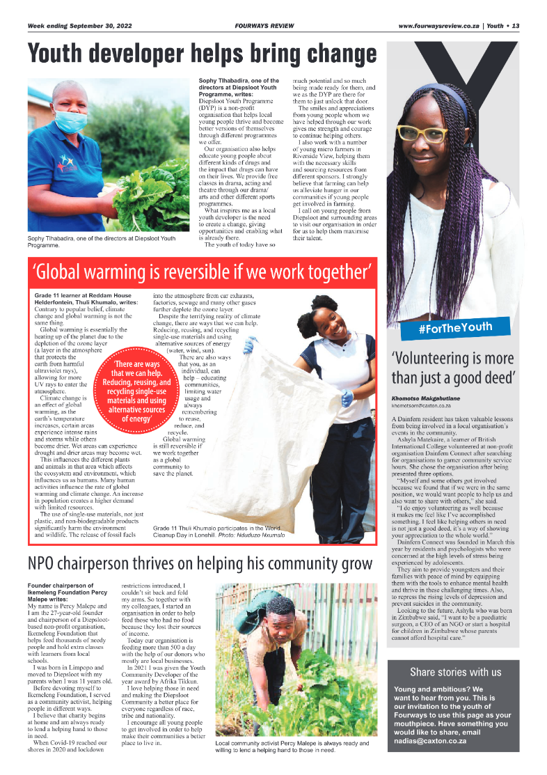 Fourways Review September 30 2022 page 13