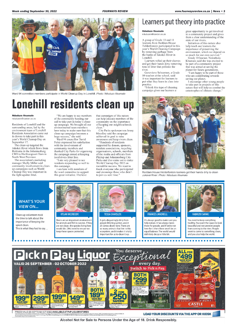 Fourways Review September 30 2022 page 3