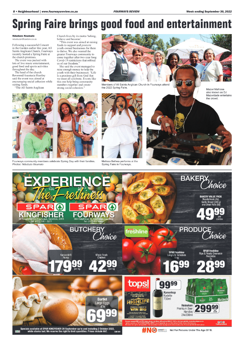Fourways Review September 30 2022 page 8