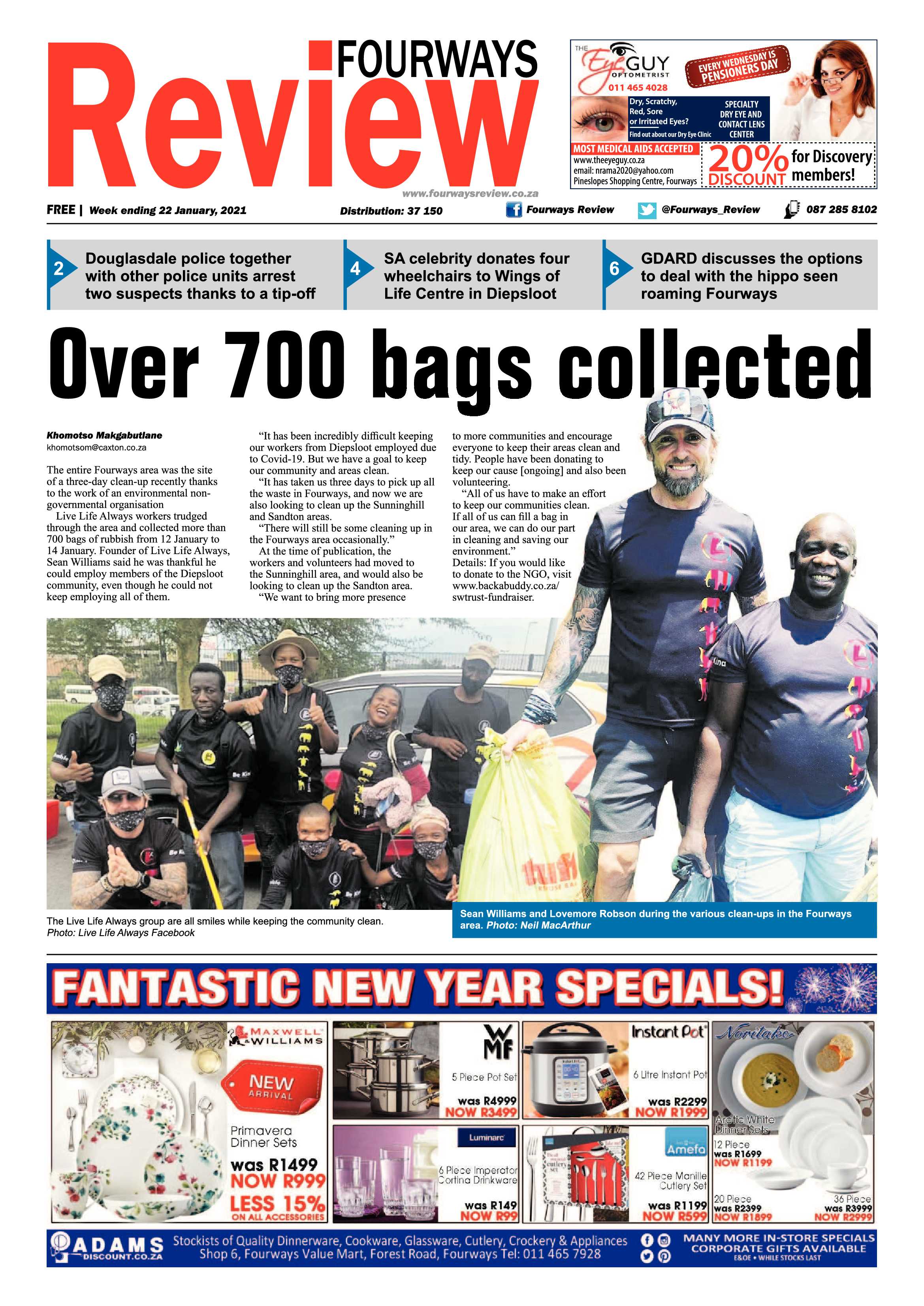 Fourways Review  22 January 2021 page 1