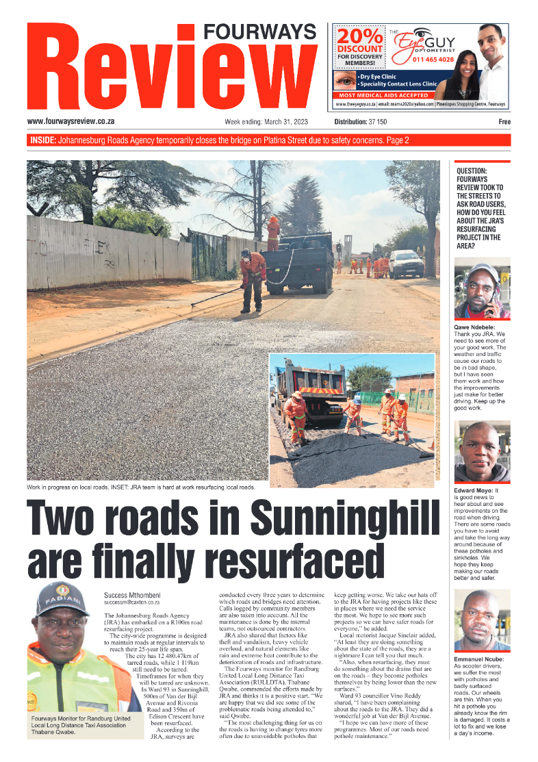 Fouways Review 31 March 2023 page 1