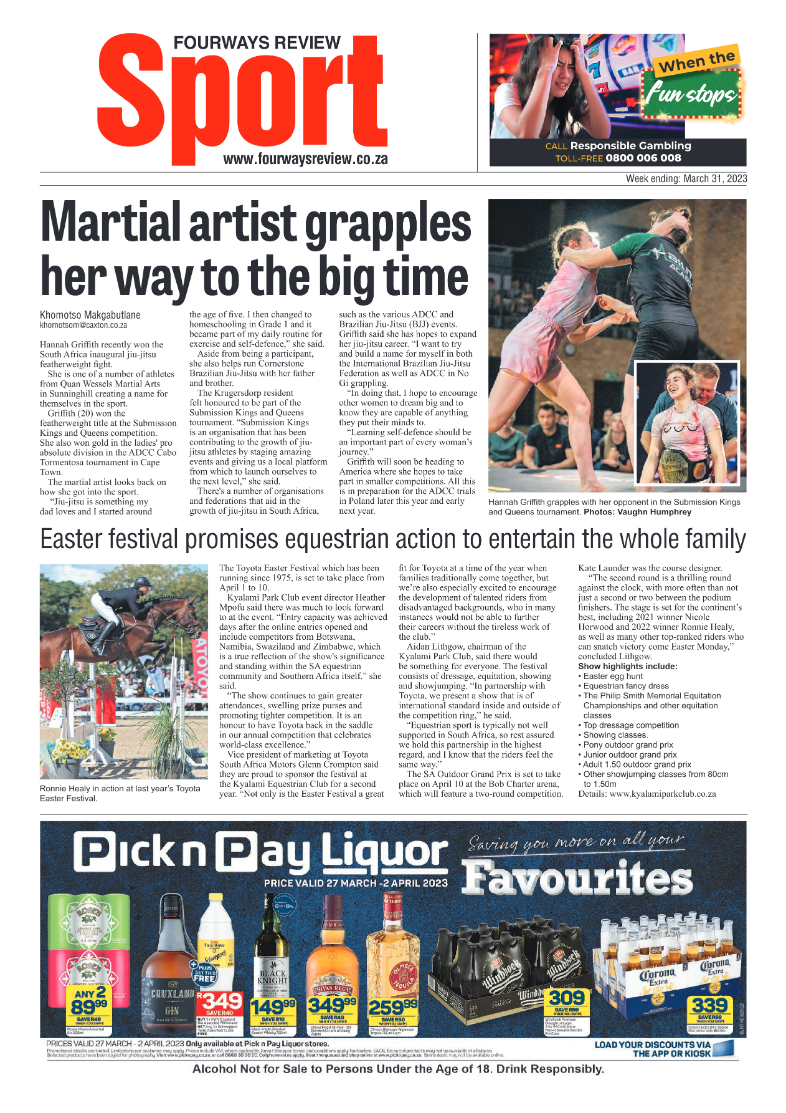 Fouways Review 31 March 2023 page 12