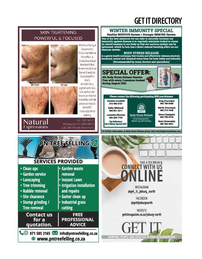 Get It Joburg North August 2021 page 29