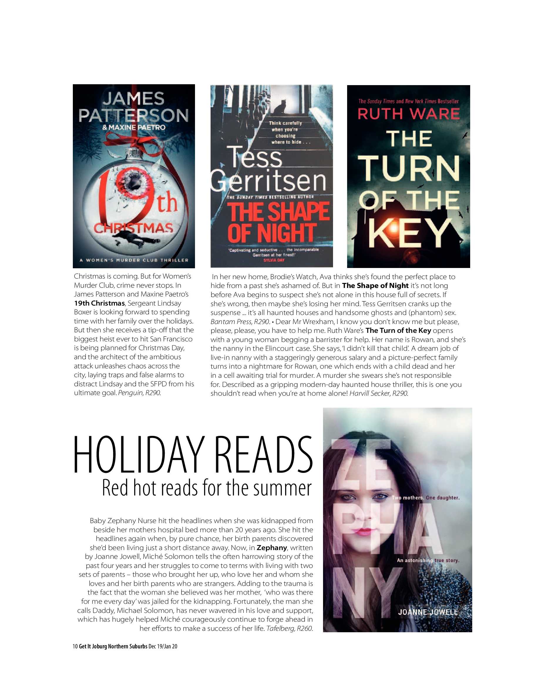 Get It Joburg North Dec/ Jan 2020 page 10