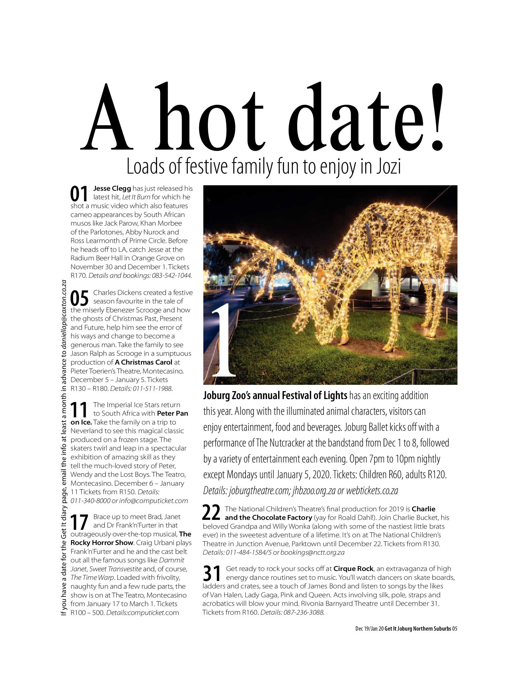Get It Joburg North Dec/ Jan 2020 page 5