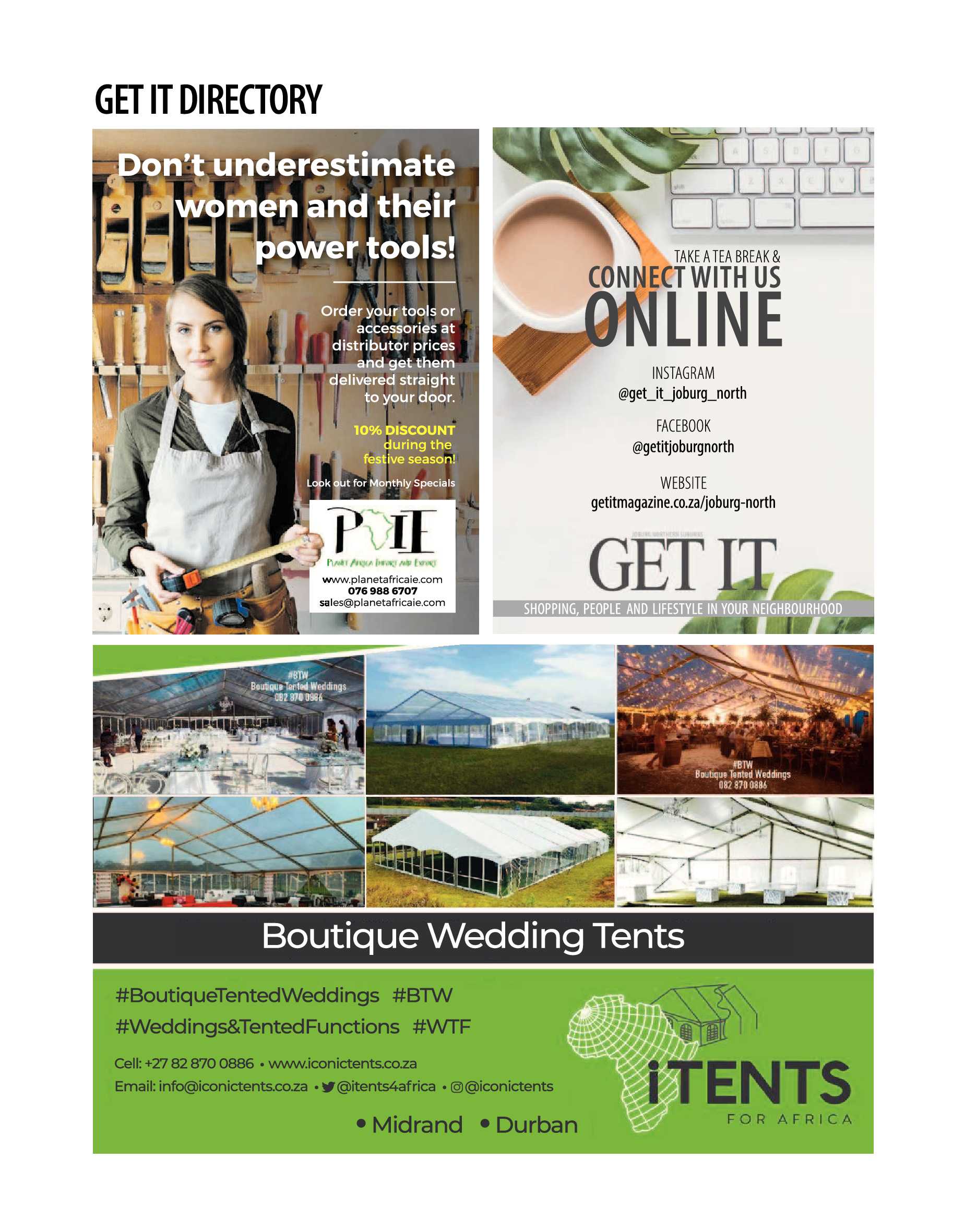 Get It Joburg North December 2020 page 34