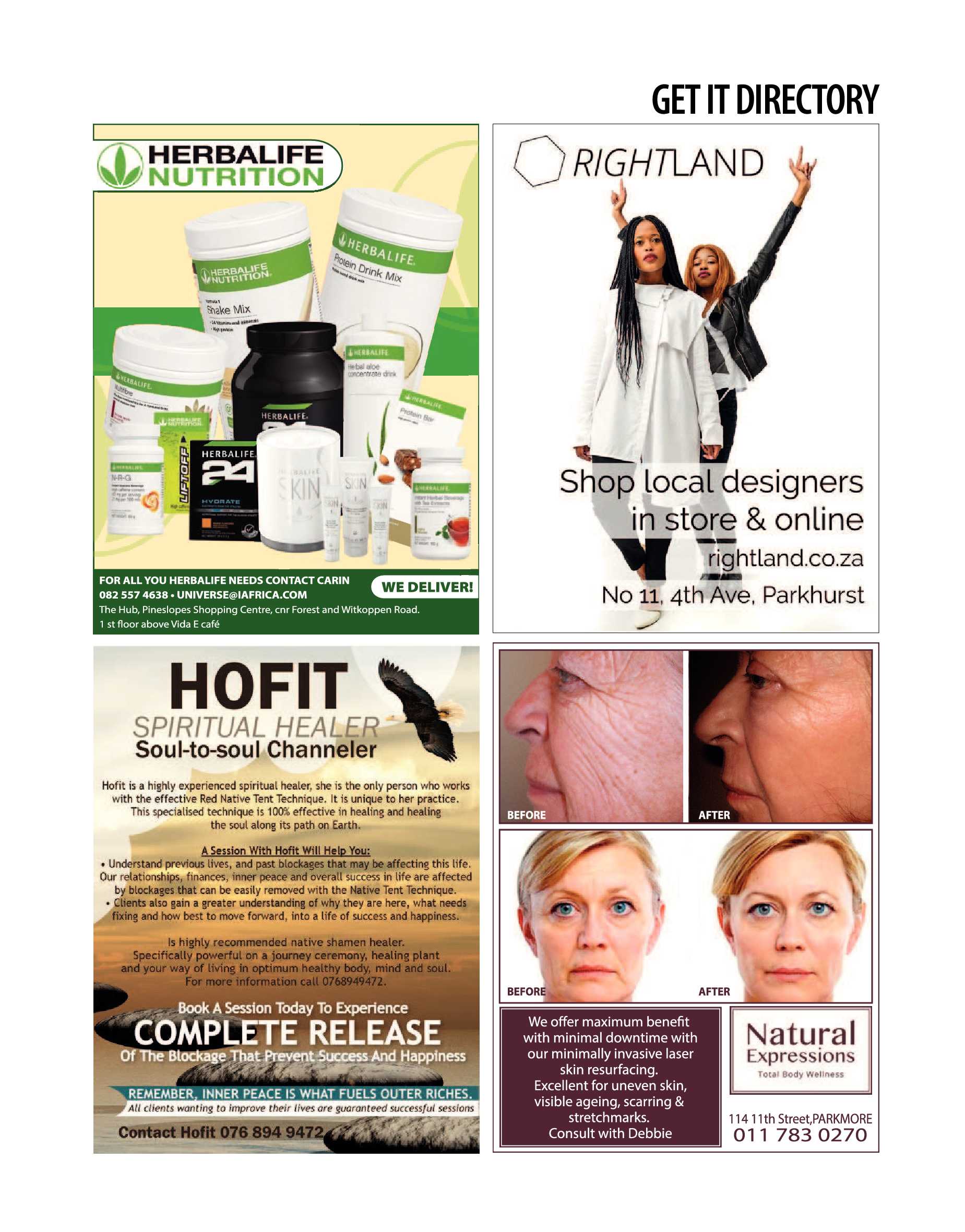 Get It Joburg North December 2020 page 35