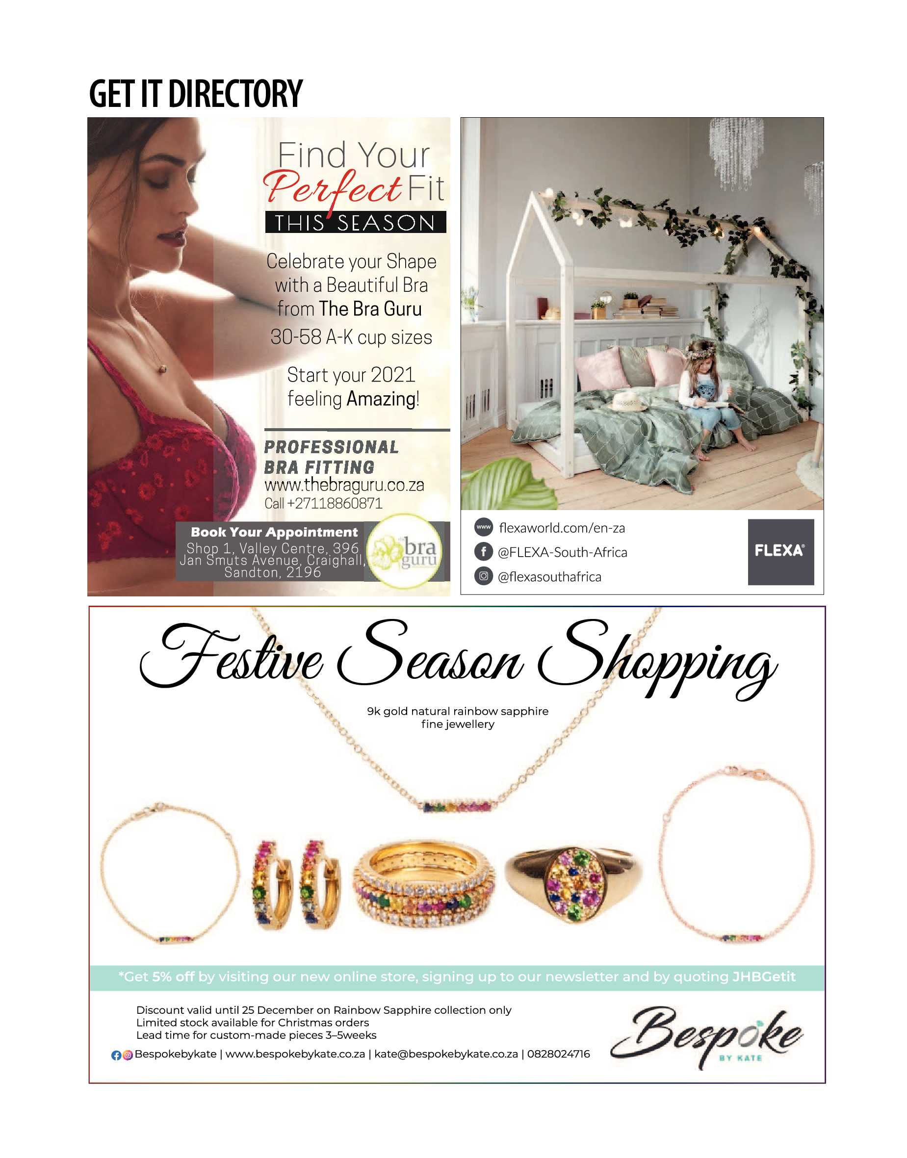 Get It Joburg North December 2020 page 36