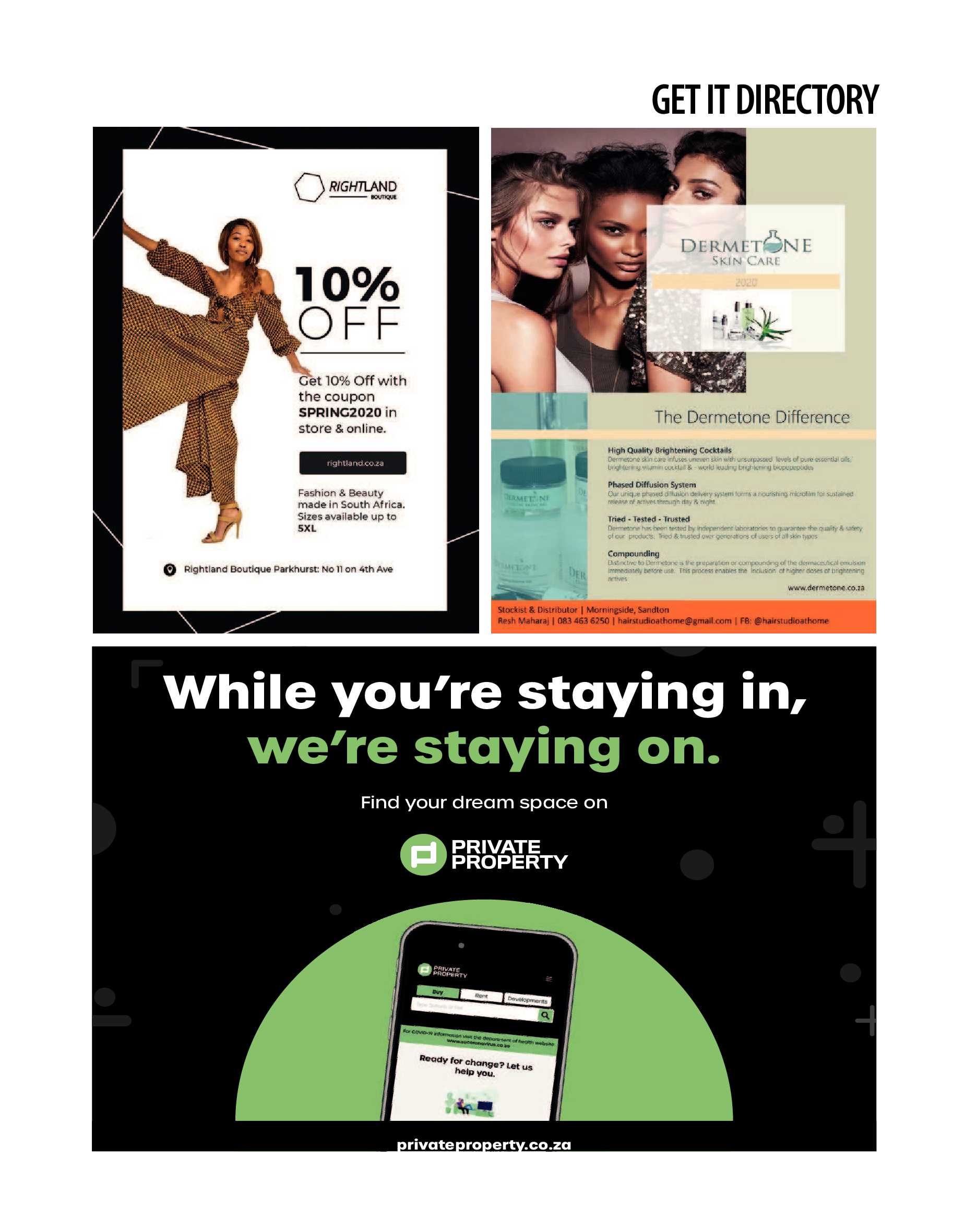 Get It Joburg North October 2020 page 31