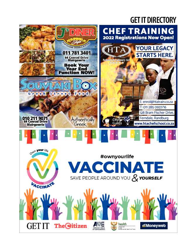 Get it Joburg North December2021 page 32