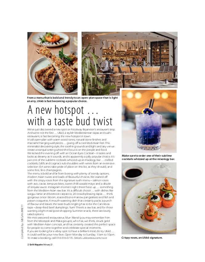 Get It Joburg North February 2022 page 22