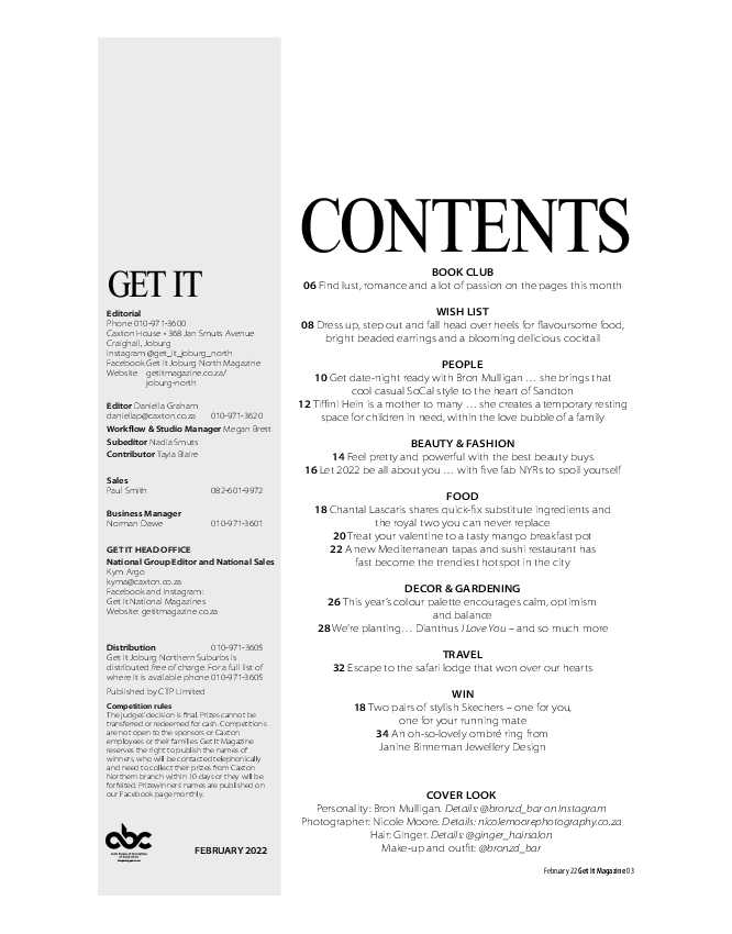Get It Joburg North February 2022 page 3