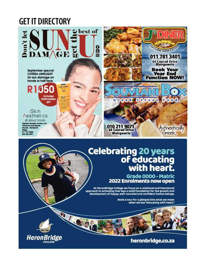 Get it Joburg North September 2021 page 26