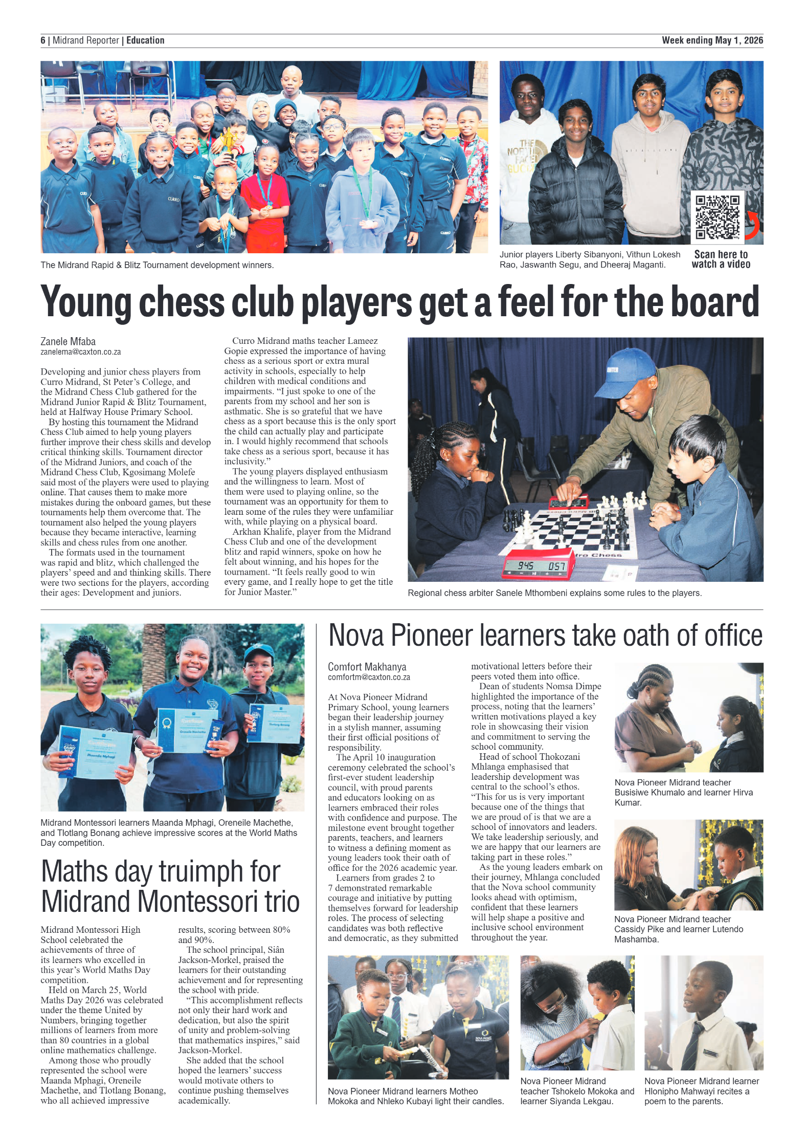 Midrand Reporter 1 May 2026 page 6