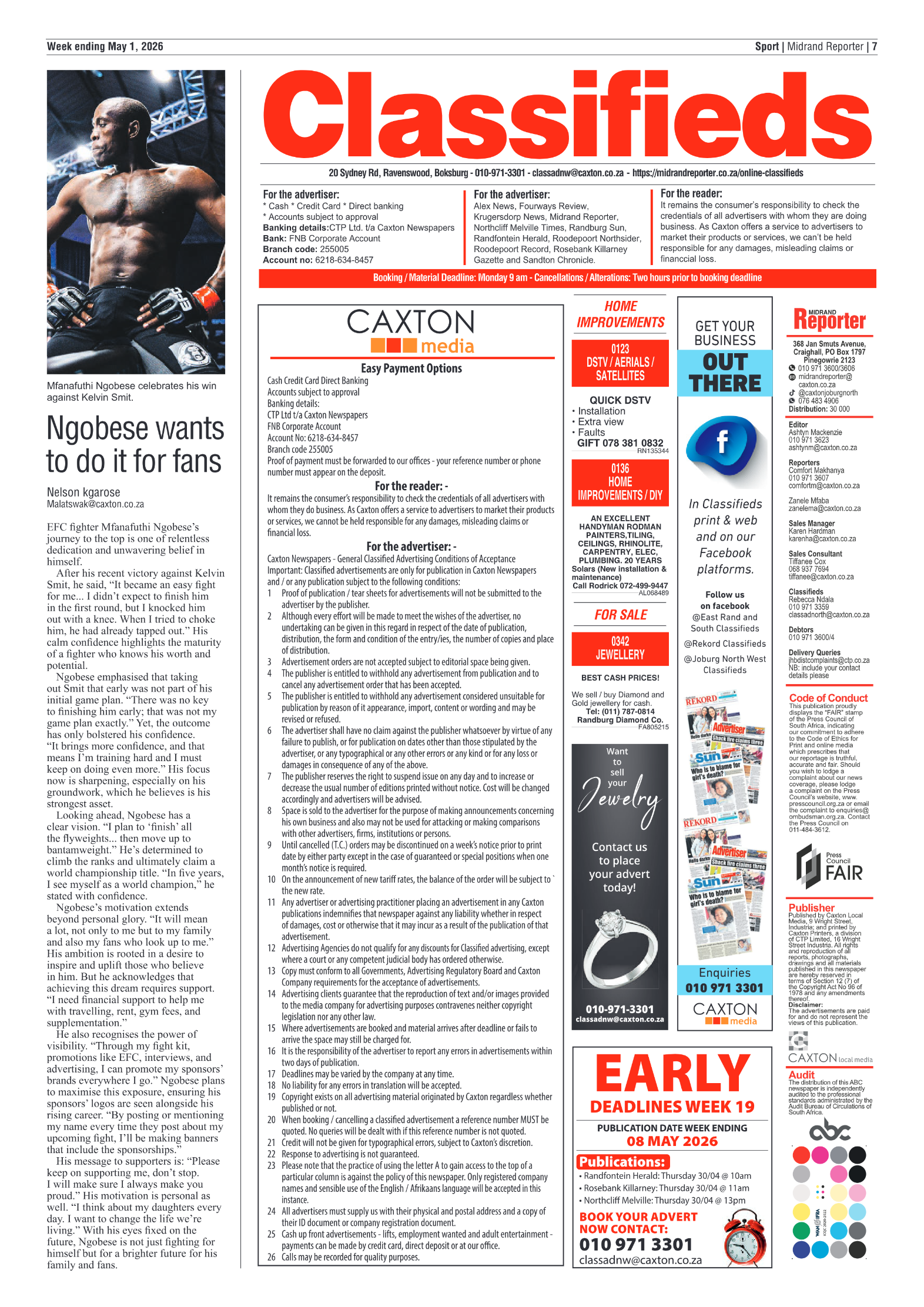 Midrand Reporter 1 May 2026 page 7