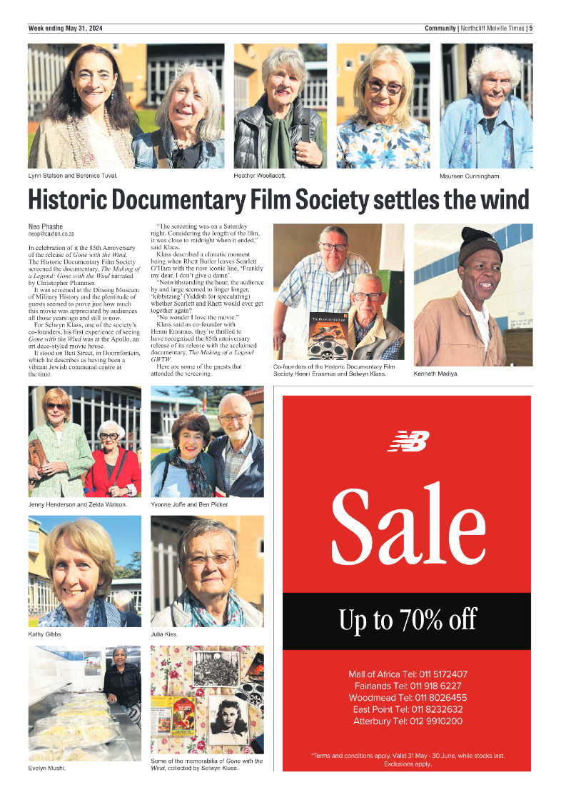 Northcliff Melville Times 31 May 2024 page 5