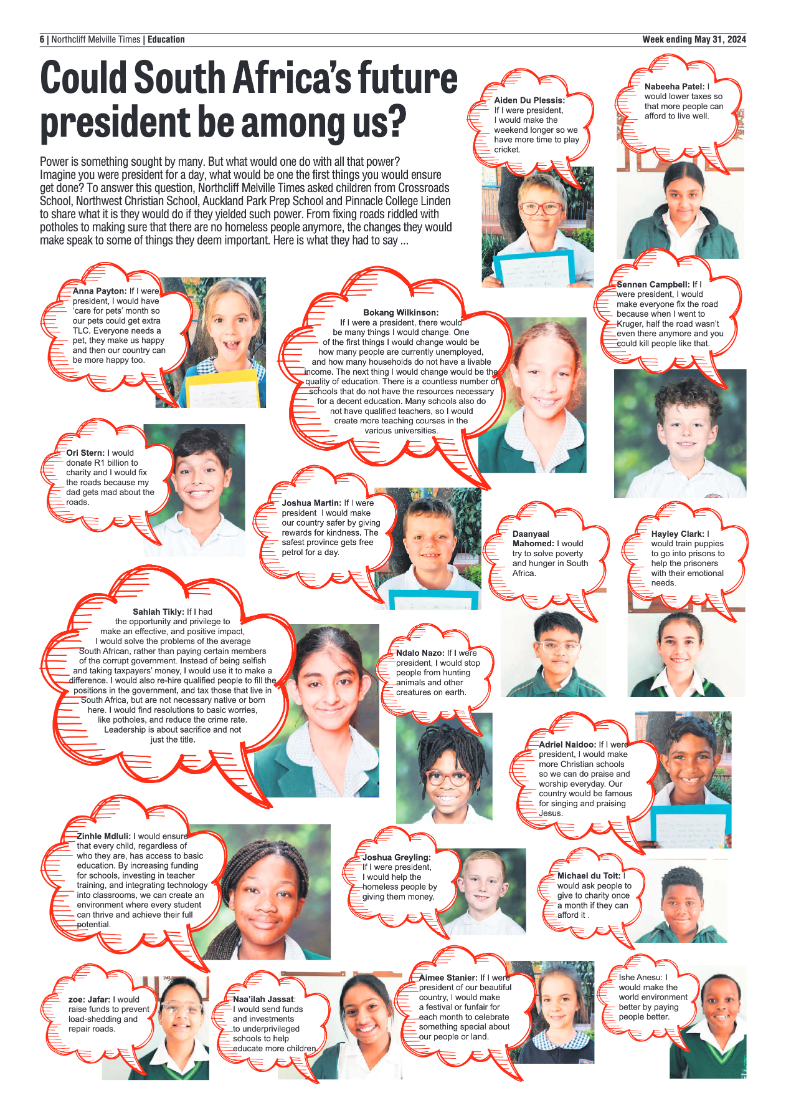 Northcliff Melville Times 31 May 2024 page 6