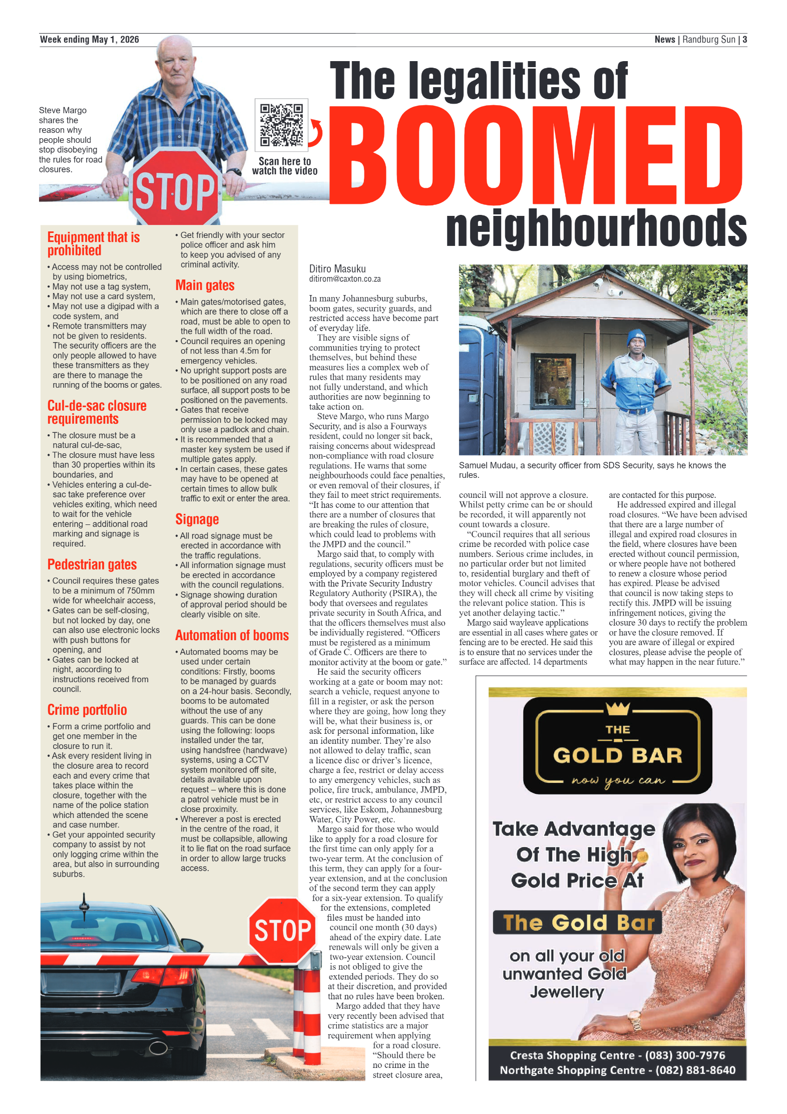 Randburg Sun 1 May 2026 page 3