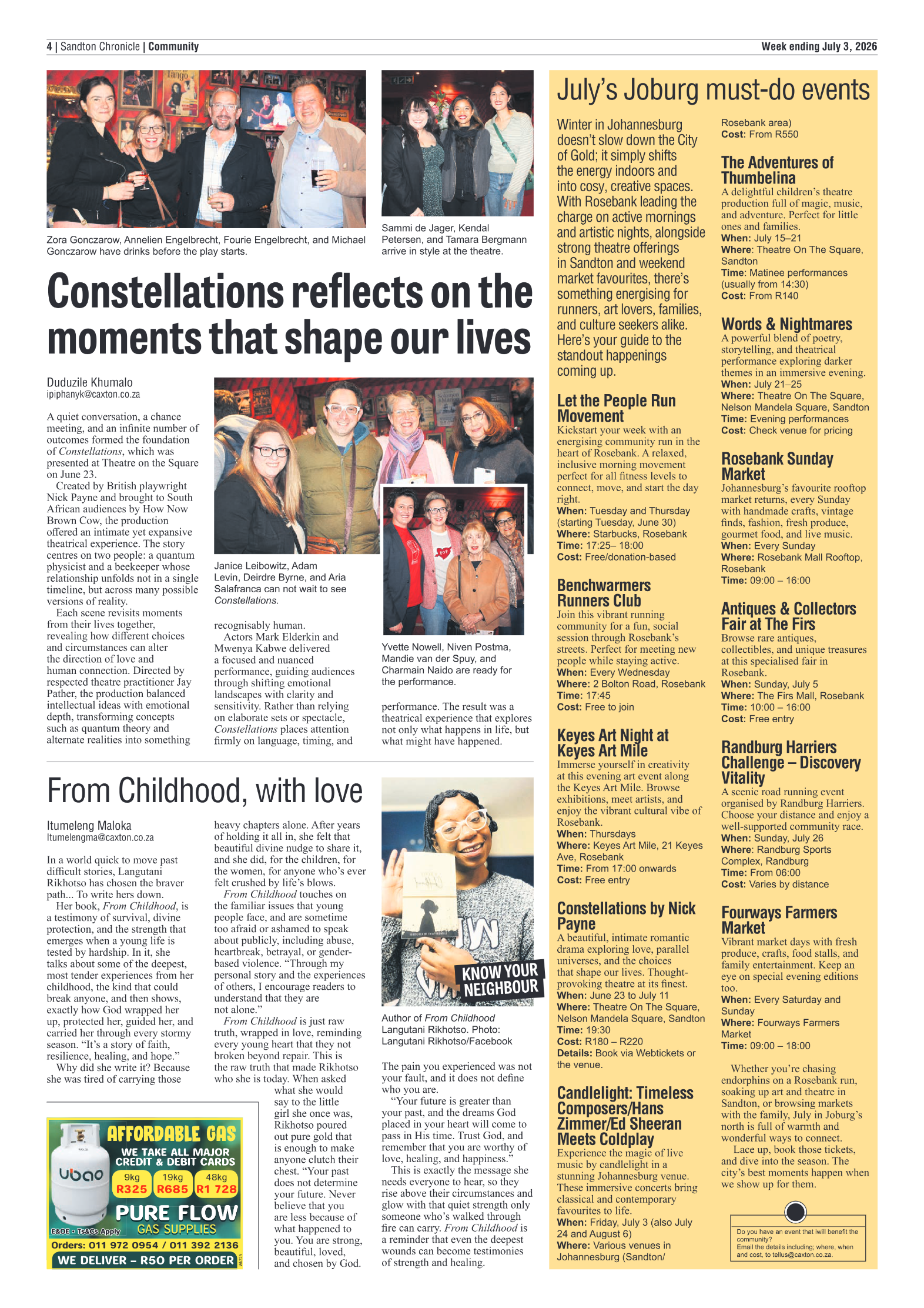 Sandton Chronicle 3 July 2026 page 4