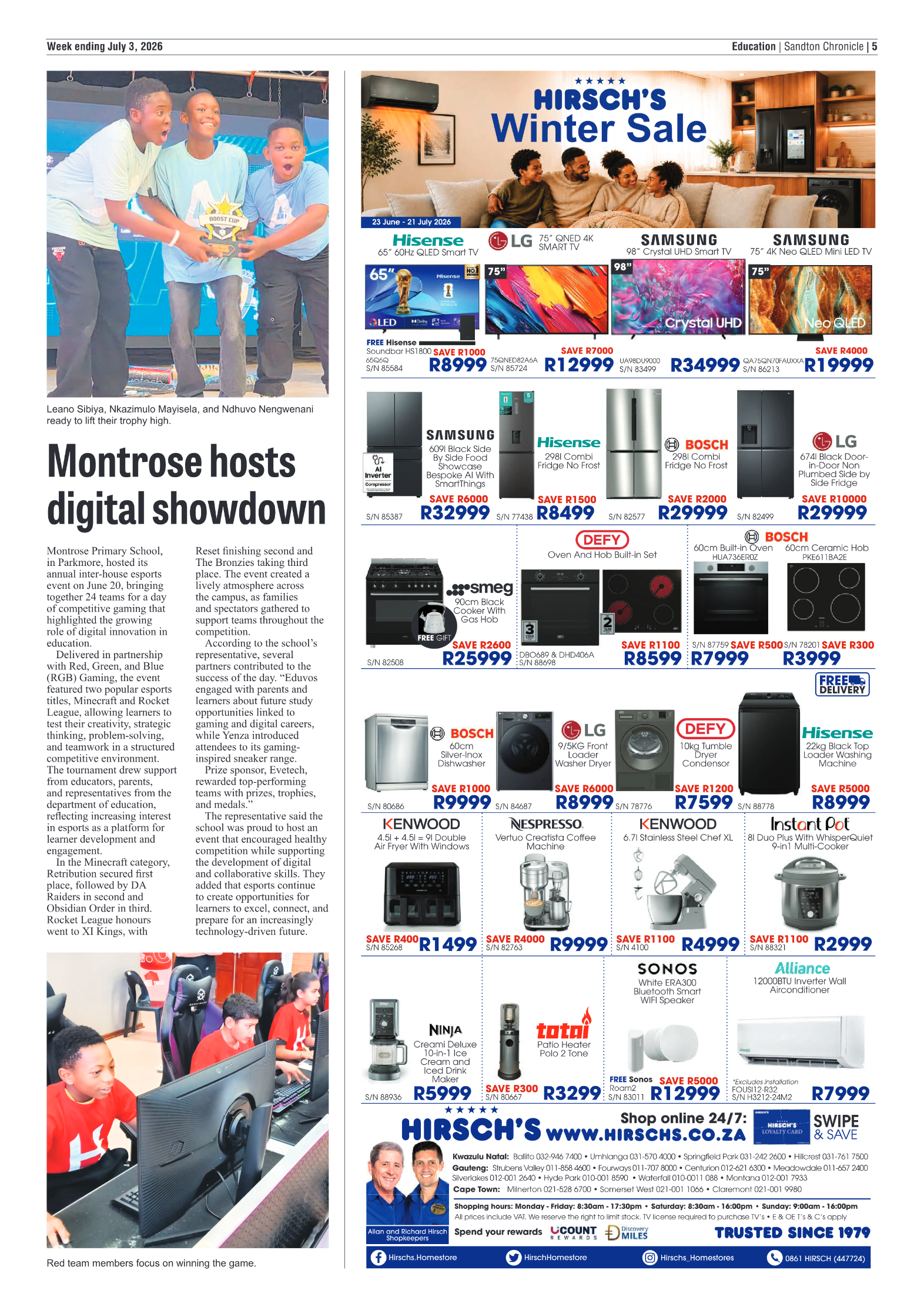 Sandton Chronicle 3 July 2026 page 5