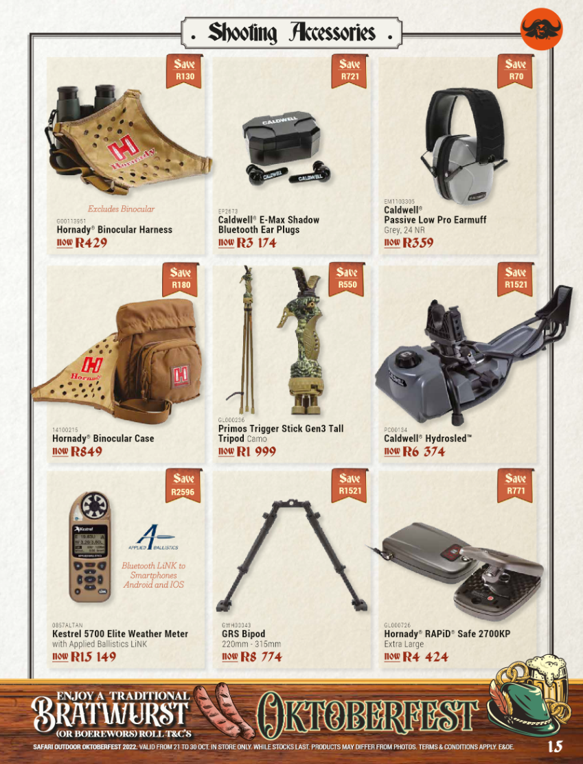 Safari Outdoor Oktoberfest 2022 page 15