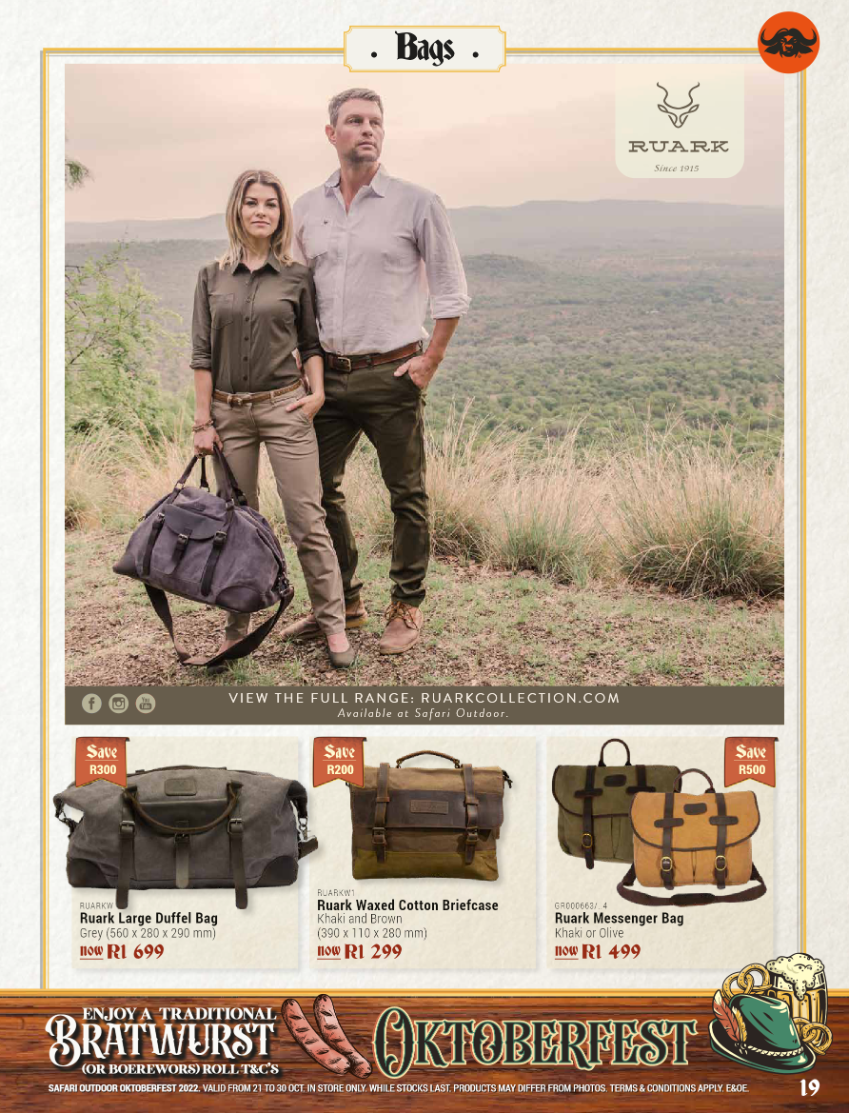 Safari Outdoor Oktoberfest 2022 page 19