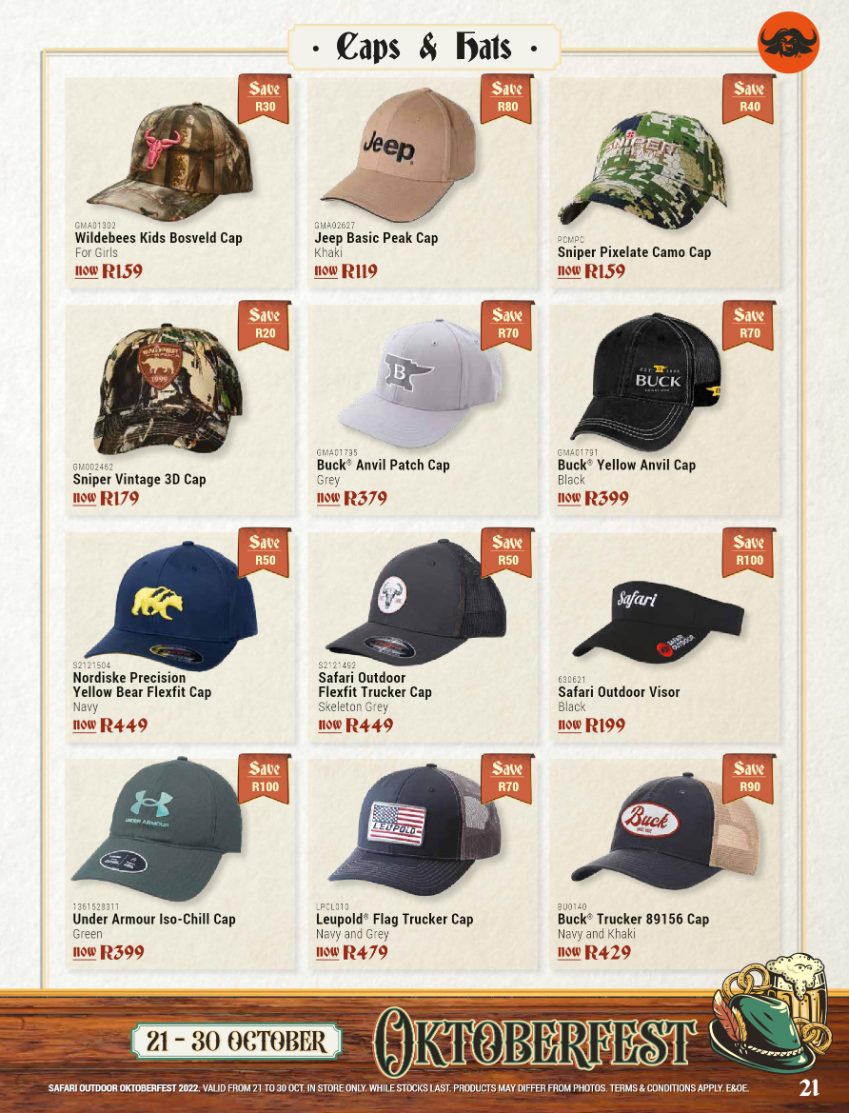Safari Outdoor Oktoberfest 2022 page 21