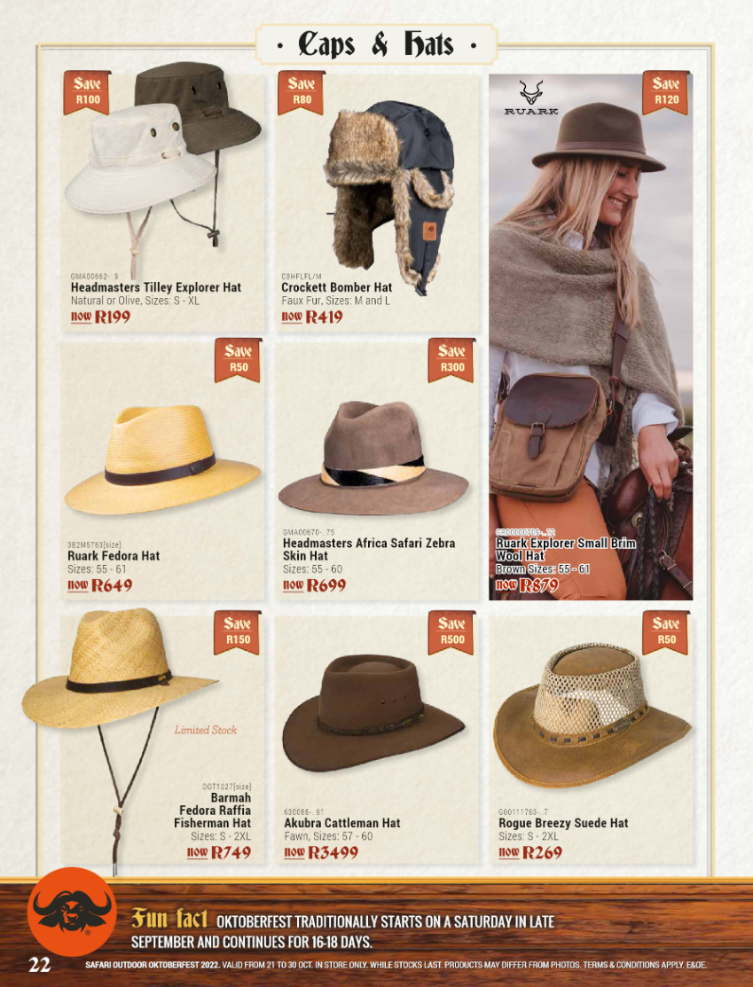 Safari Outdoor Oktoberfest 2022 page 22